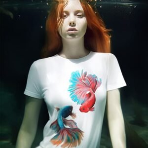 Camiseta aqua
